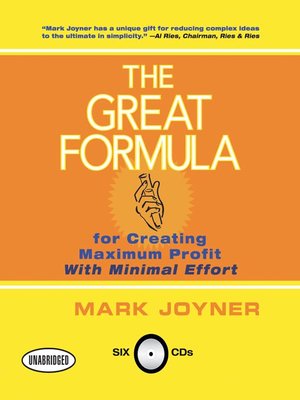 cover image of The Great Formula